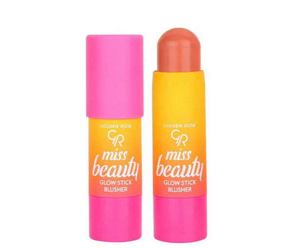 Golden Rose MISS BEAUTY GLOW STICK BLUSHER NO:01PEACH FLASH